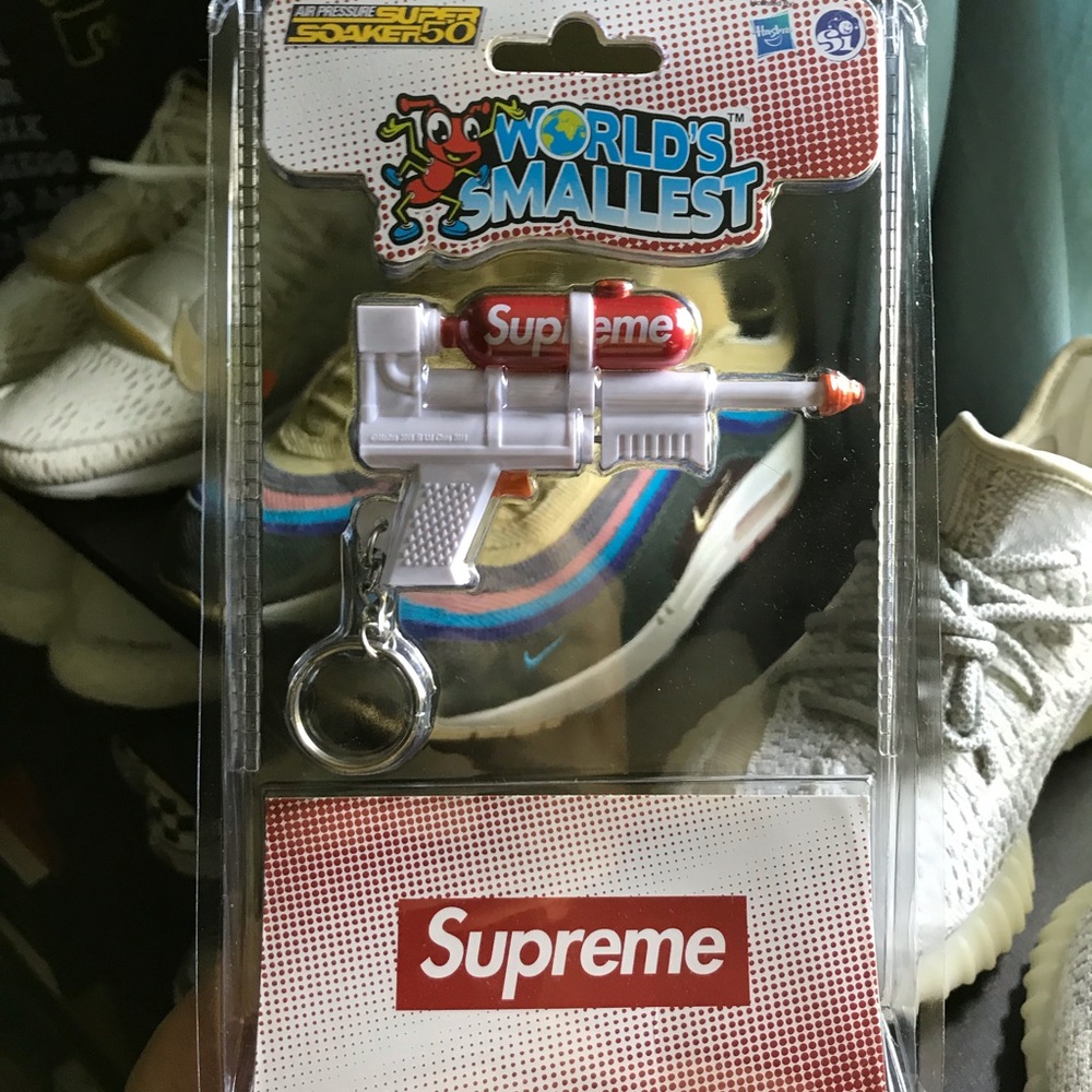 Supreme Super Soaker Water Gun Keychain